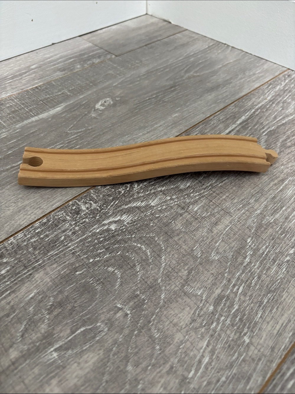 Wooden Track - Set #9 - 9 Pieces - Picture 4 of 4